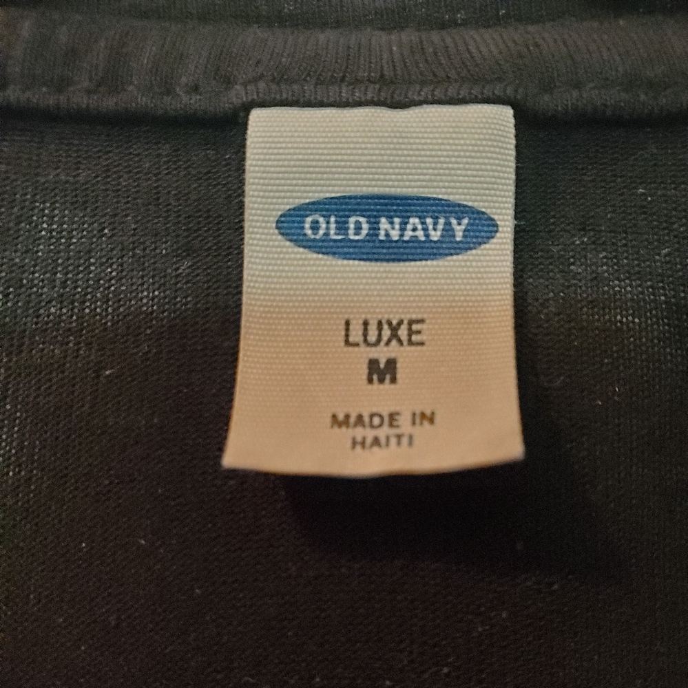 Old Navy Black Tshirt - Picture 2 of 2